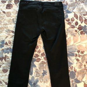 American Eagle jeggings black size 8